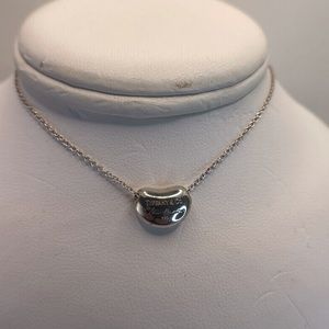 Tiffany &co bean necklace